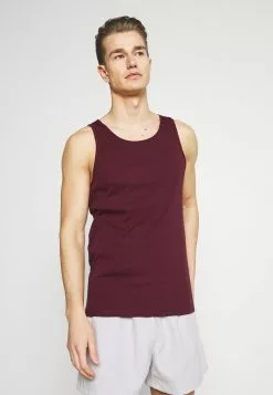 Pier One 3 PACK - Unterhemd/-shirt - Dark Blue/bordeaux/off-white -Pier One Geschäft e5c0c269801440abb1025cc34256b4eb