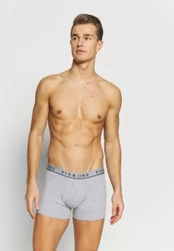 Pier One 5 PACK - Panties - Dark Blue/mottled Grey