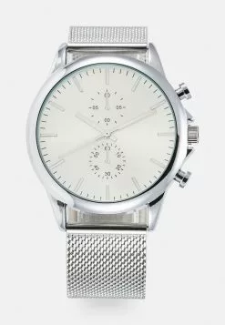 Pier One UNISEX - Chronograph - Silver-coloured