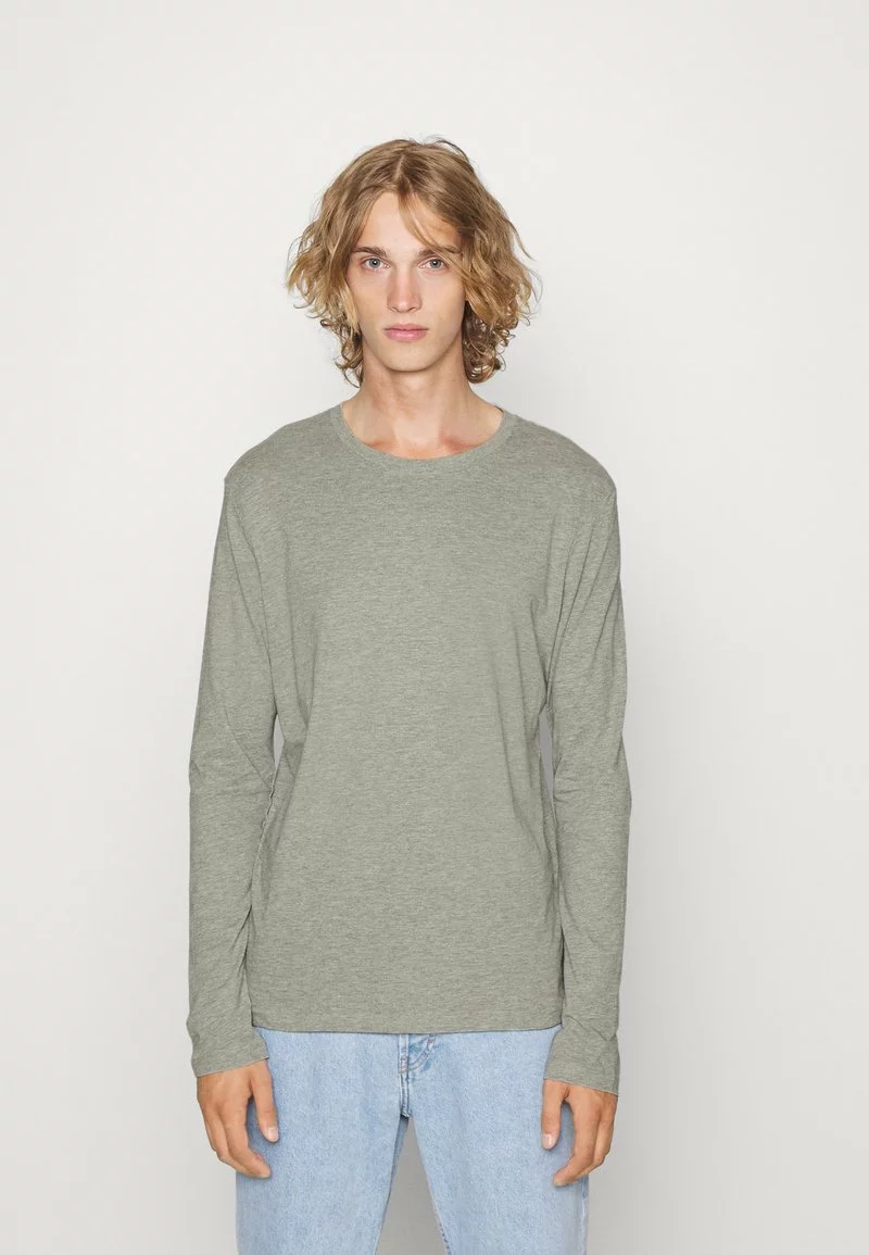 Pier One 5 PACK - Langarmshirt - Black/dark Blue/stone 2 Pier One 5 PACK - Langarmshirt - Black/dark Blue/stone – Bild 2