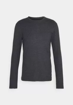 Pier One 7 PACK - Langarmshirt - Mottled Light Grey/white/mottled Dark Grey -Pier One Geschäft ed92a811633b4c4985e1380acb2afd86