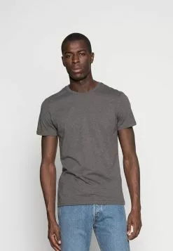 Pier One 3 PACK - T-Shirt Basic - Black/grey/green -Pier One Geschäft ee89d58fc61140e19ce307b0b3b5e4cf