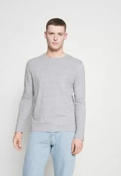 Pier One 5 PACK - Langarmshirt - White/dark Blu/grey -Pier One Geschäft f1774a4a7a3f444e865f7b6e75b4c3ba