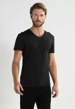 Pier One 2 PACK - T-Shirt Basic - Black 8 Pier One 2 PACK - T-Shirt Basic - Black -Pier One Geschäft f5ae58d798ac495dae21da6170c2b2ec
