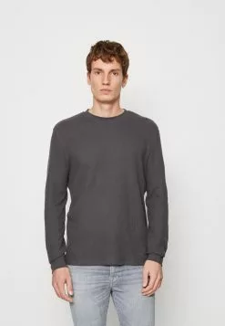 Pier One Langarmshirt - Dark Grey