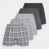 Pier One 5 PACK - Boxershorts - Black/grey/white